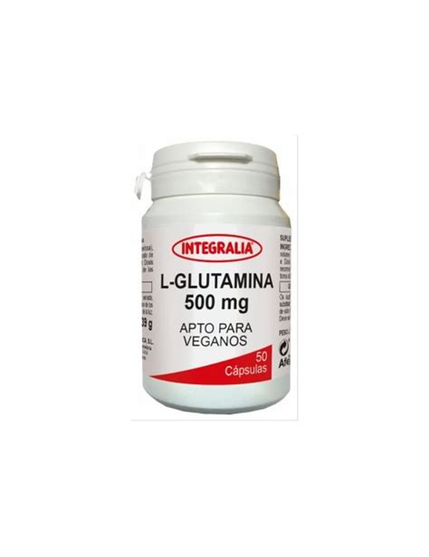 Integralia L Glutamina 500 Mg 50 Cápsulas