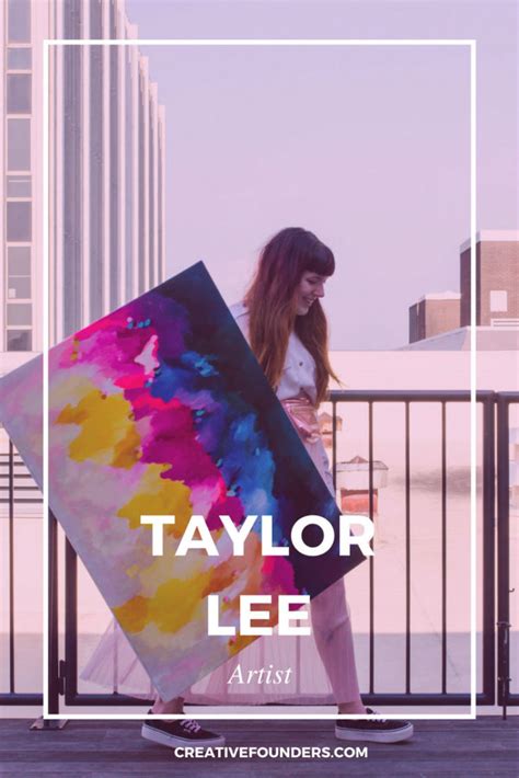 In The Studio With Artist Taylor Lee | Creative Founders