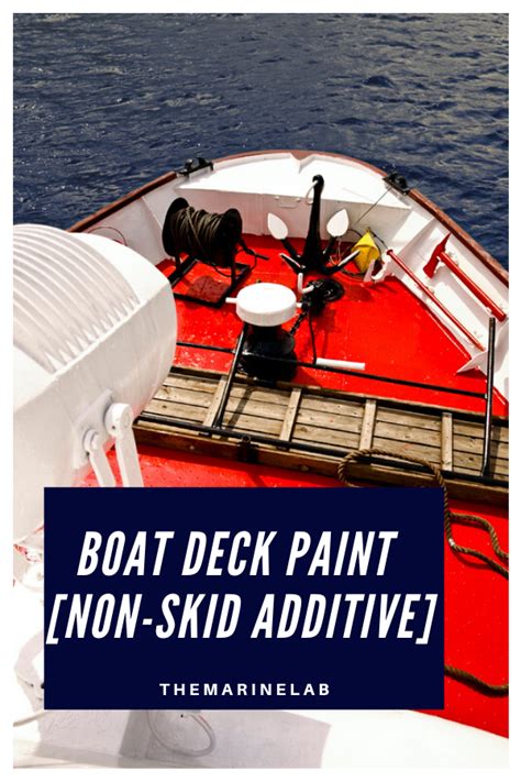 Best paint for boat deck