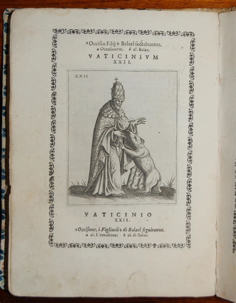 Vaticinii Overo Profetie Dell Abate Gioachino E Di Anselmo Vescovo Di