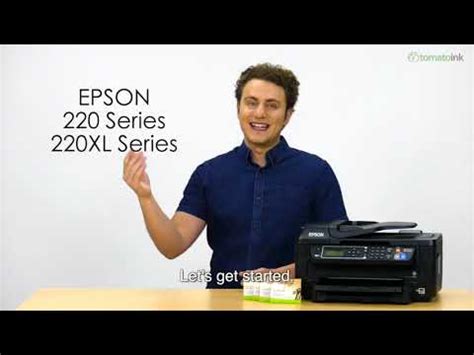 Epson Workforce WF 2750 Ink Cartridges Installation Guide YouTube