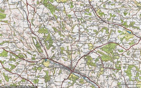 Old Maps of Hughenden Valley, Buckinghamshire