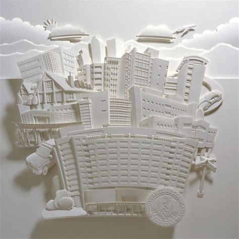 Des Bas Reliefs De Papier Blanc