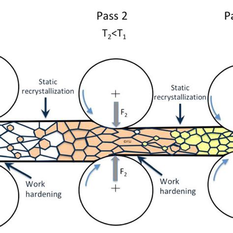 Schematic Representation Of The Microstructure Evolution During The