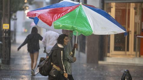 Pronóstico del tiempo Clima en Argentina alertas por tormentas y