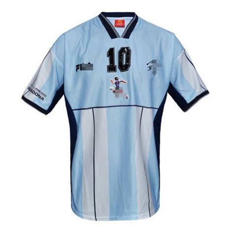 Camiseta Argentina Home Maradona Retro Futboloo