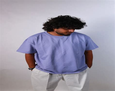 Round Purple Oversized T Shirts Half Sleeves Plain At Rs Piece In