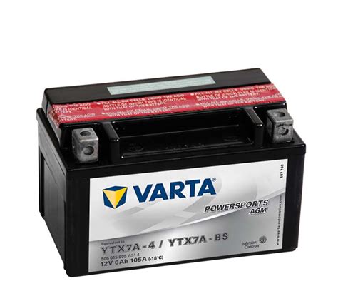 Varta Agm Motorrad Roller Batterie V Ah Etn Ah Ytx A