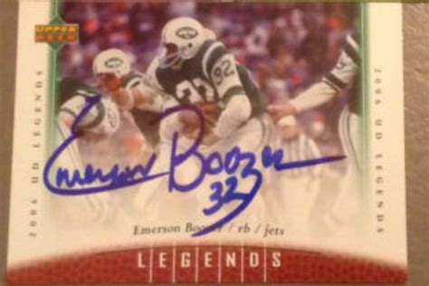 Former NFL players who sign autographs through the mail - Sports ...