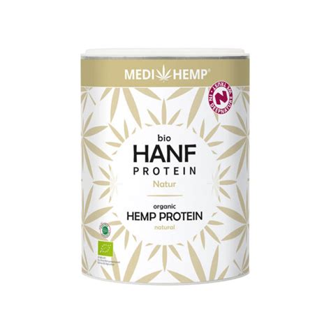 MediHemp Hennep Proteine Poeder Naturel BIO 330g Hempishop