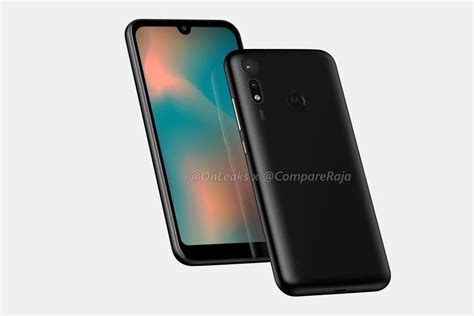 El Motorola P40 Play Se Filtra En Renders Mostrando Su Notch De Gota Y