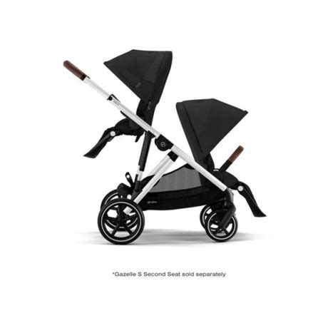 Cybex Poussette Gazelle S Argent Noir Lune