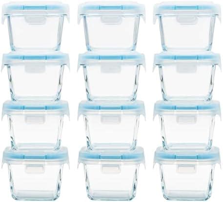 Amazon Urban Green Glass Food Container Set With Glass Lid Pack