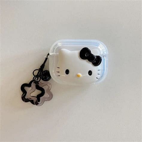 Kawaii Sanrio Anime Hello Kitty Cute Cartoon Airpods Headphone Cover