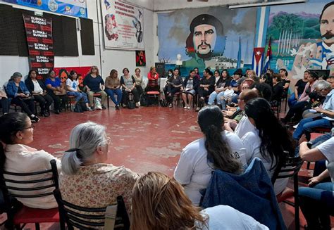 Mujeres De Cuba Y Argentina Unidas En La Lucha Contra El Bloqueo