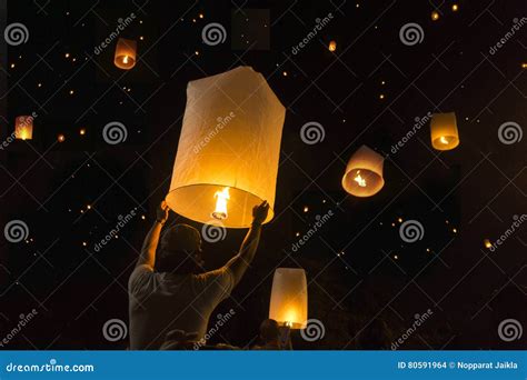 Balloon Fire Sky Lantern Flying Lanterns, Hot-air Balloons Lantern ...