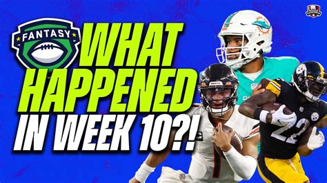 2022 Fantasy Football What Just Happened In Week 10 Biggest Hits