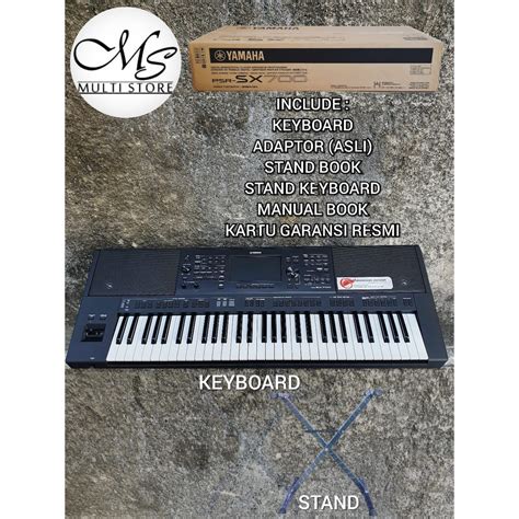 Jual Keyboard Yamaha Psr Sx Sx Sx Stand Garansi