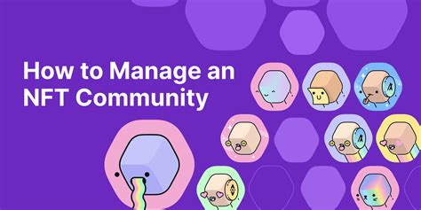 How to Manage an NFT Community