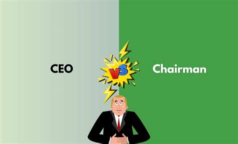 Ceo Vs Chairman Whats The Difference With Table