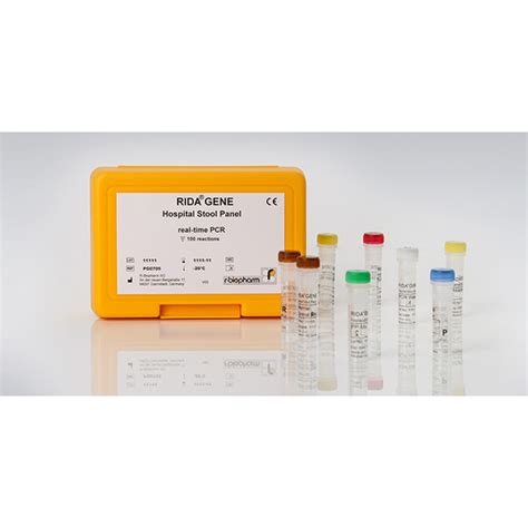 RIDAGENE Hospital Stool Panel 100 Reaktionen Qualitative Detection