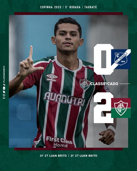 Fluminense F C On Twitter Veeeeeeence O Fluminense Luan Brito Entra