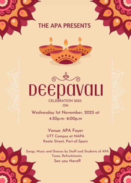 Deepavali Celebration 2023 - Trinbago Events