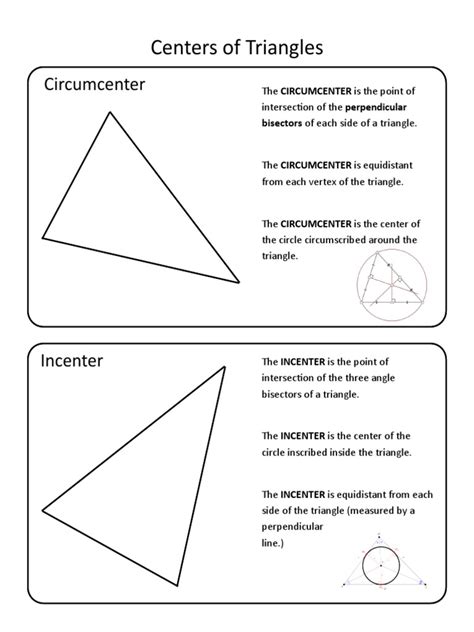 Points Of Concurrency Two Days Of Geogebra Exploration