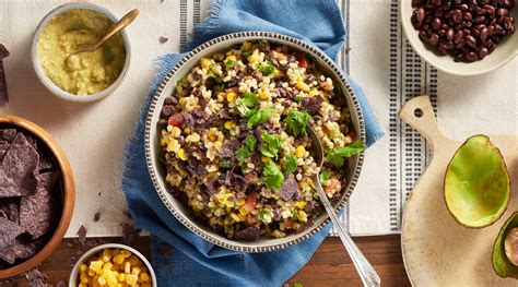 Tex Mex Salad Bowl With Ranch Avocado Dressing Mother Raw Canada