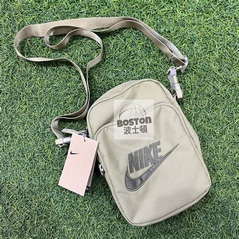 Nike Heritage Crossbody 側背包 斜背包 小包 運動包 基本款 百搭 軍綠 Fb3041 276 蝦皮購物