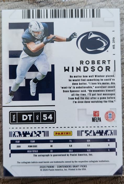 Panini Contenders Draft Picks College Ticket Autographs