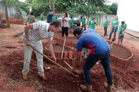 Horta Mandala Destaque De Pr Tica Sustent Vel Na Escola Vanderlei