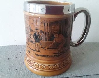 Vintage Miniature Lord Nelson Pottery Fisherman Character Mug Etsy