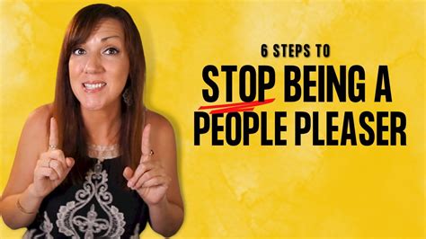 Stop People Pleasing In 6 Simple Steps And Learn The True Dangers Of