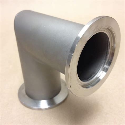 Vacuum Elbow Mitered 90 Degrees ISO KF Size NW 50 304 Stainless Steel