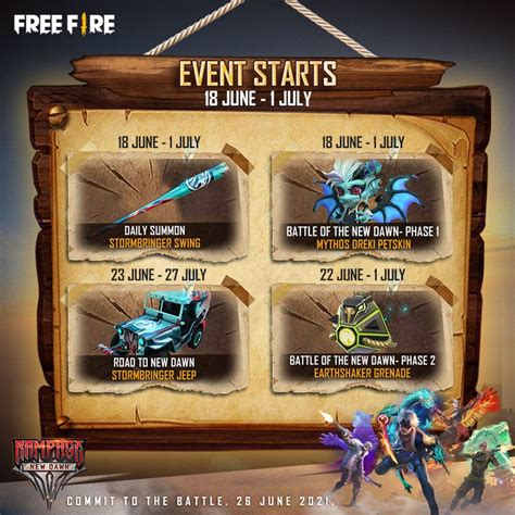 Ramapge New Dawn Event Calendar How To Get All The Free Rewards