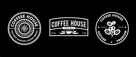 coffee logo design 13153469 Vector Art at Vecteezy