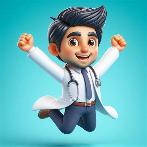 Im Genes De Personaje Medico Sonriente D Descarga Gratuita En Freepik