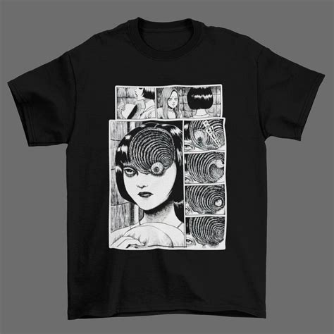 Junji Ito Tee Tomie Horror Comic Unisex T Shirt Tomie Junji Etsy