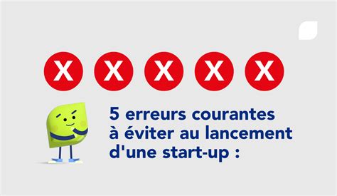 Lancement start up 5 erreurs courantes à éviter