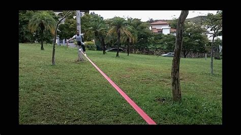 Como Montar E Desmontar O Slackline Tutorial Youtube