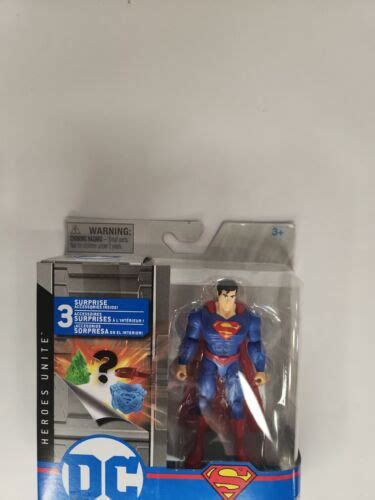 Dc Comics 4 Inch Superman Action Figure With 3 Mystery Accessories Adv Bargain Lane