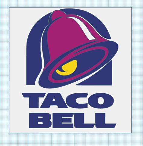 Taco Bell Logo By Chrisgabb Download Free Stl Model