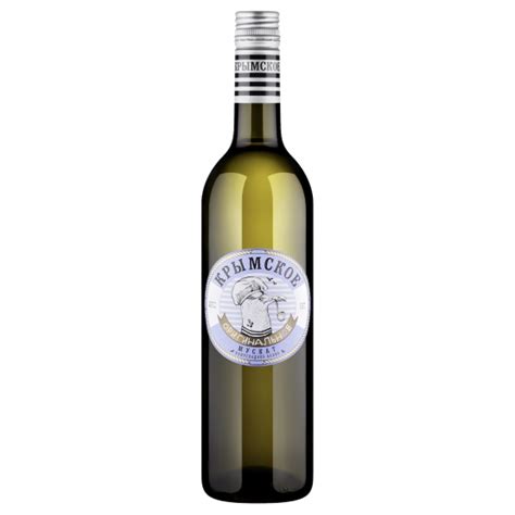 Вино Чайка Мускат бел.п/сл.(10%) 0,75 л, Крым Россия купить