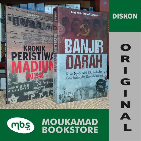 Jual PAKET BUKU SEJARAH PKI Kronik Peristiwa Madiun PKI 1948 Banjir