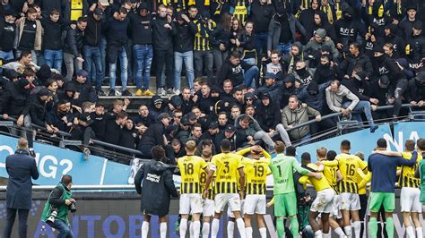 Stand collapses at Stadion De Goffert as Vitesse Arnhem fans celebrate ...