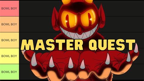 Every Master Quest Boss Ranked By Difficulty Youtube