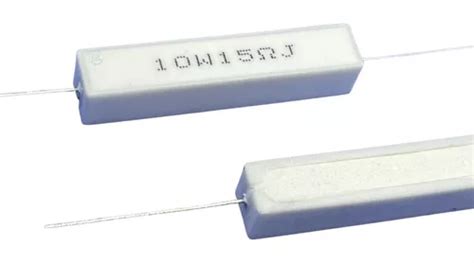 Resistor De Fio R W Axial Porcelana Ctt Mercadolivre