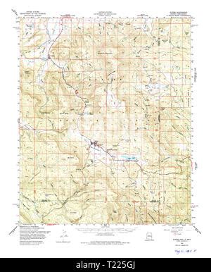 Alpine, Arizona, map 1958, 1:62500, United States of America by ...