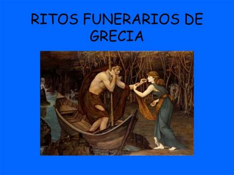 Ritos Funerarios En Grecia Ppt